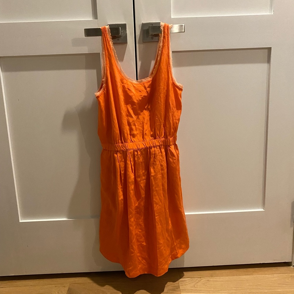 Club Monaco silk dress with slip underneath